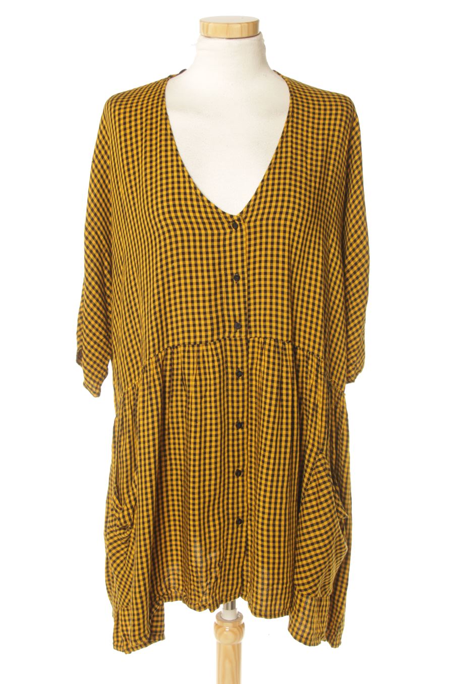 Vestido casual de Zara de la talla XS, de color cuadros