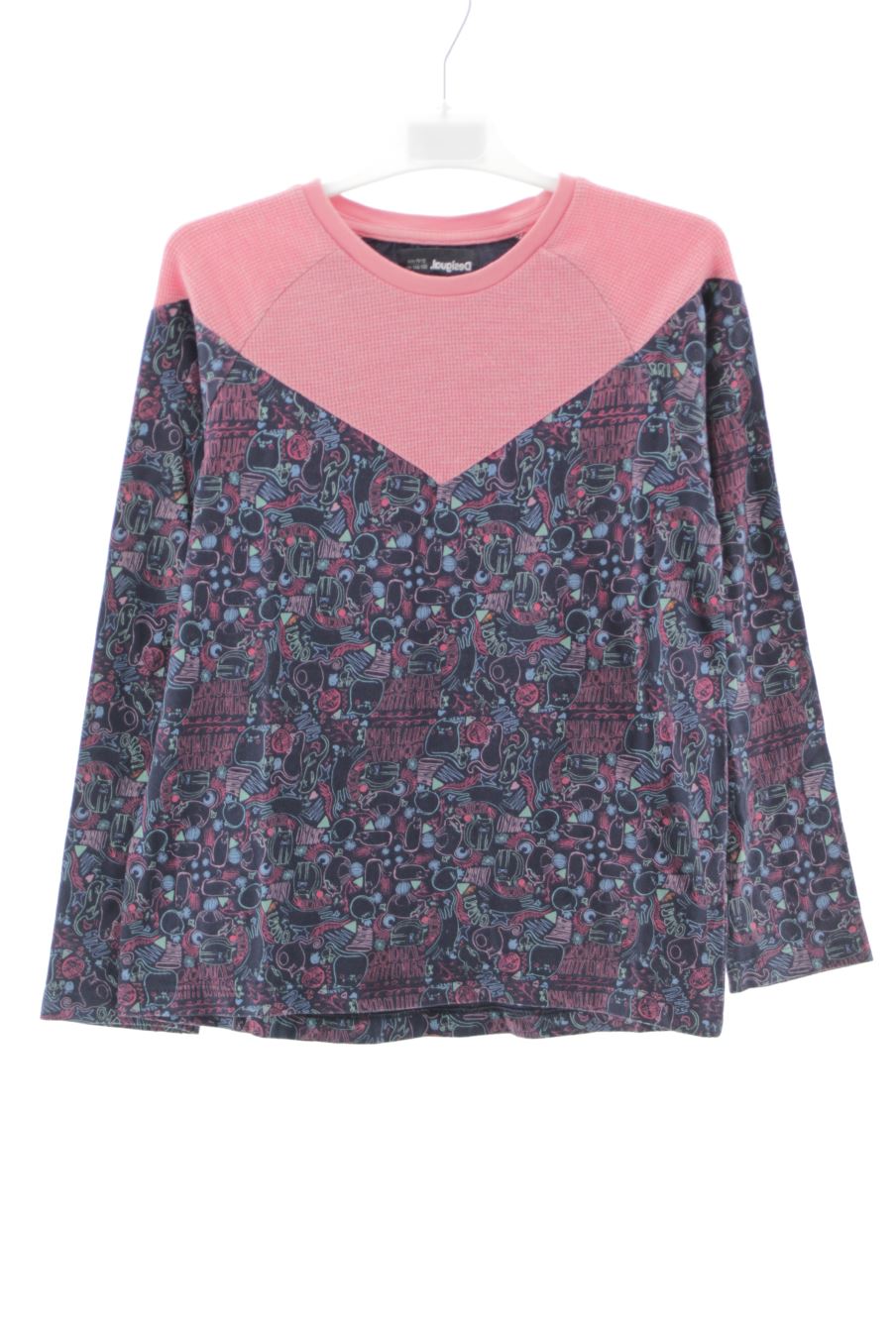 T-shirt manches longues Desigual de la taille 11 ans de seconde main