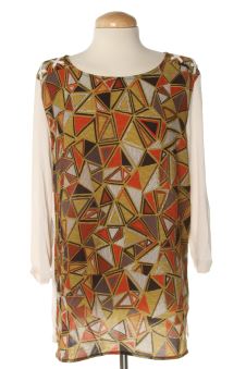 Blouse à manches longues M Jacqueline Riu