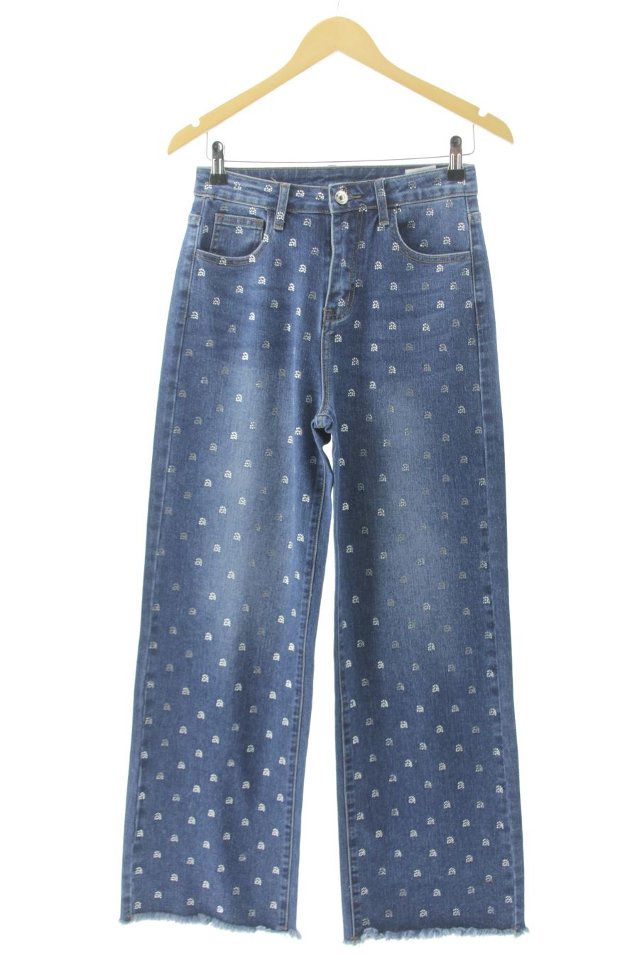 Vaquero de Made in italy de la talla S, de color azul de ropa vaquera