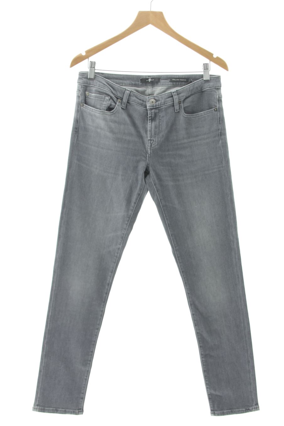 Jeans For all mankind de la taille 40, de couleur gris de denim