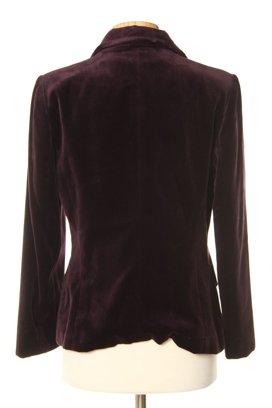 Blazer Yera de la taille 42, de couleur pourpre de velours