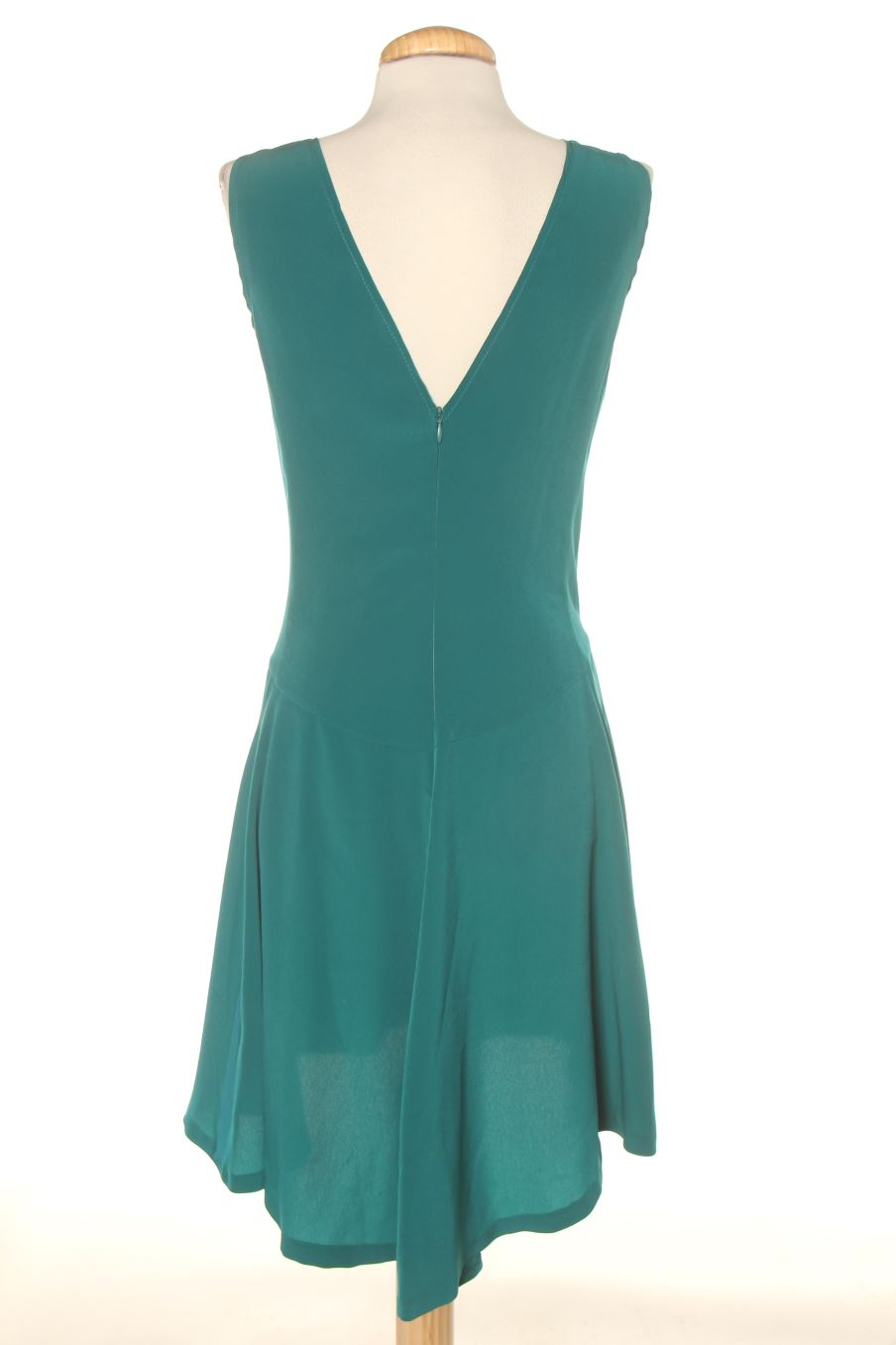 Robe casual El Corte Ingles de la taille S, de couleur vert