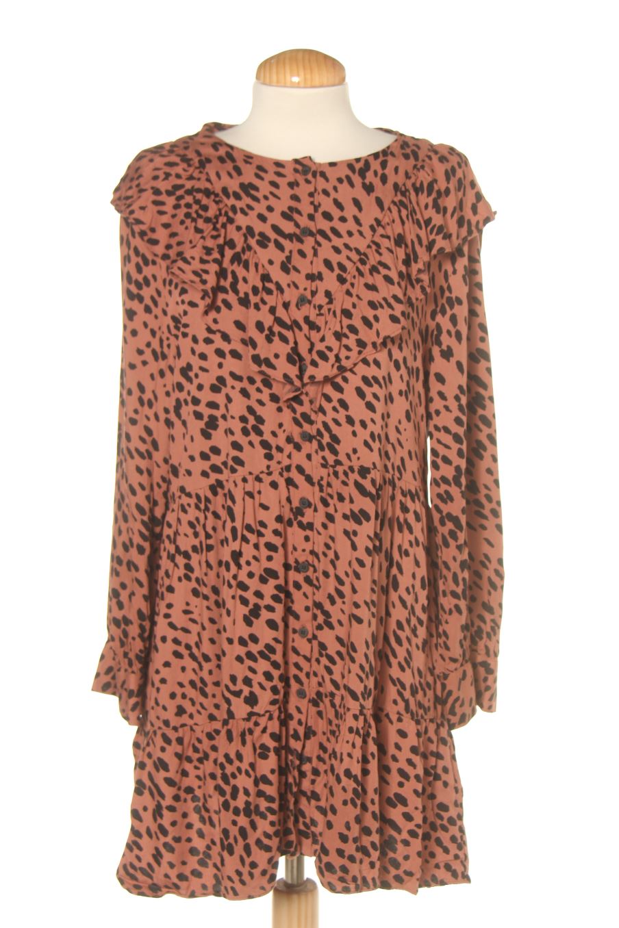 Robe casual Zara de la taille XL, de couleur imprimés