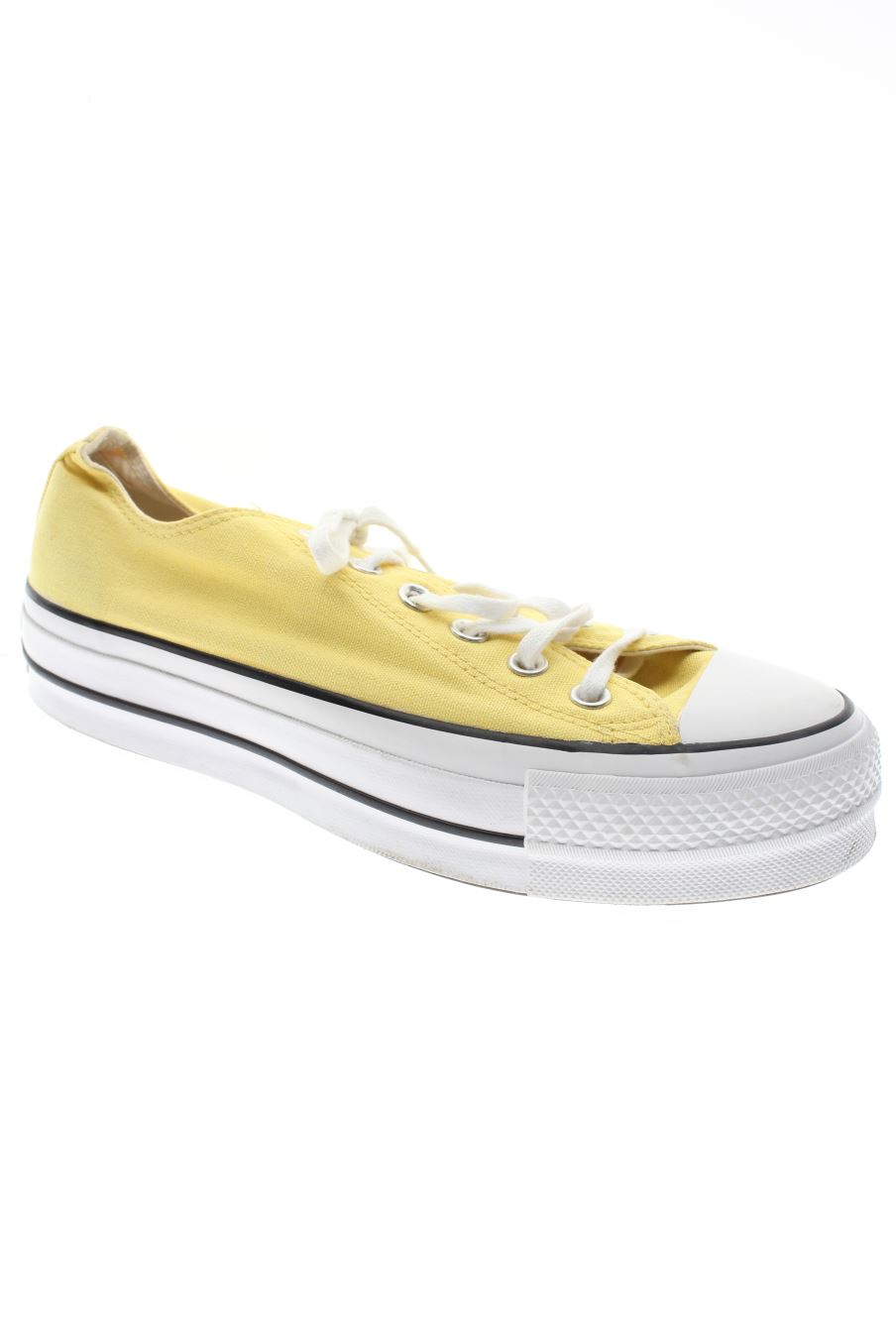Deportivos de Converse de la talla 40, de color amarillo de