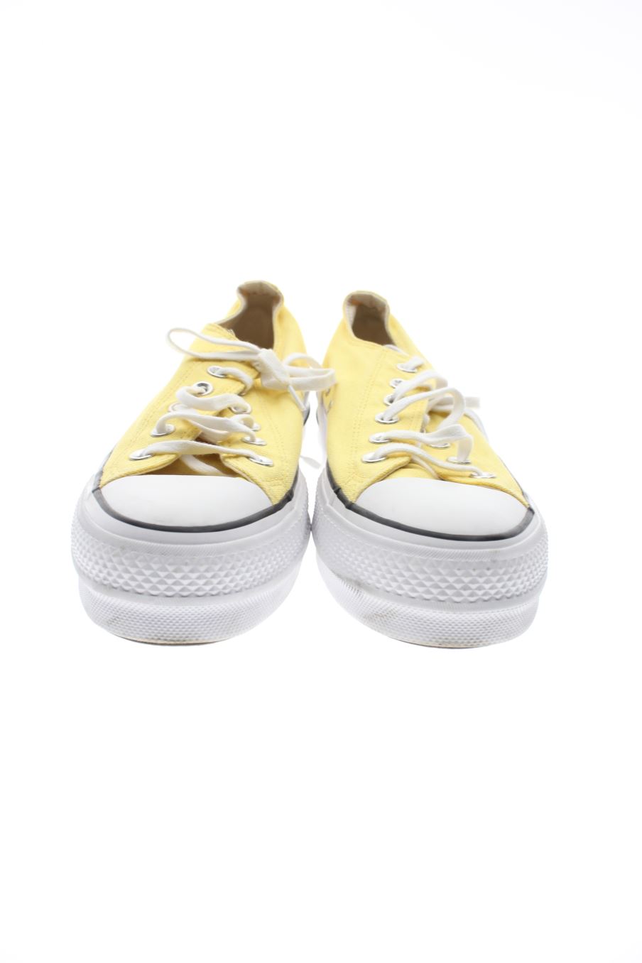 Deportivos de Converse de la talla 40, de color amarillo de