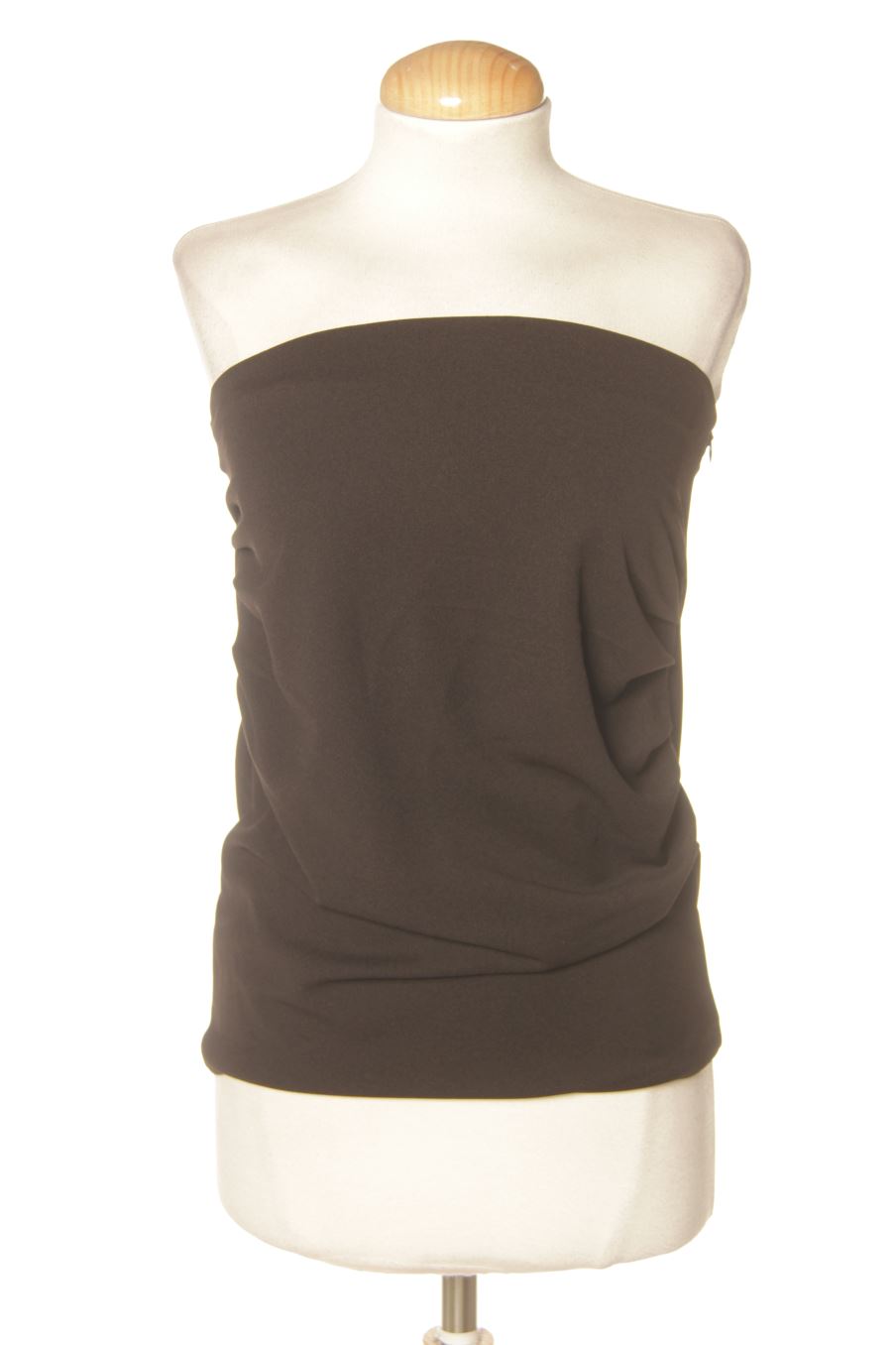 Top de Zara de la talla S, de color negro