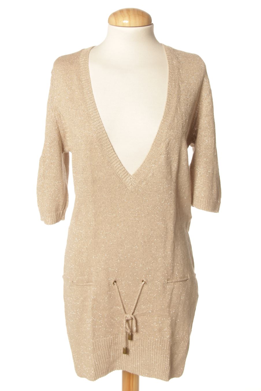 Robe casual Massimo Dutti de la taille S, de couleur marron