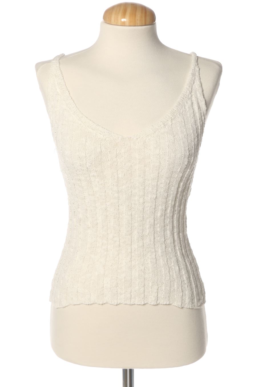 Pull Mango de la taille XS, de couleur blanc