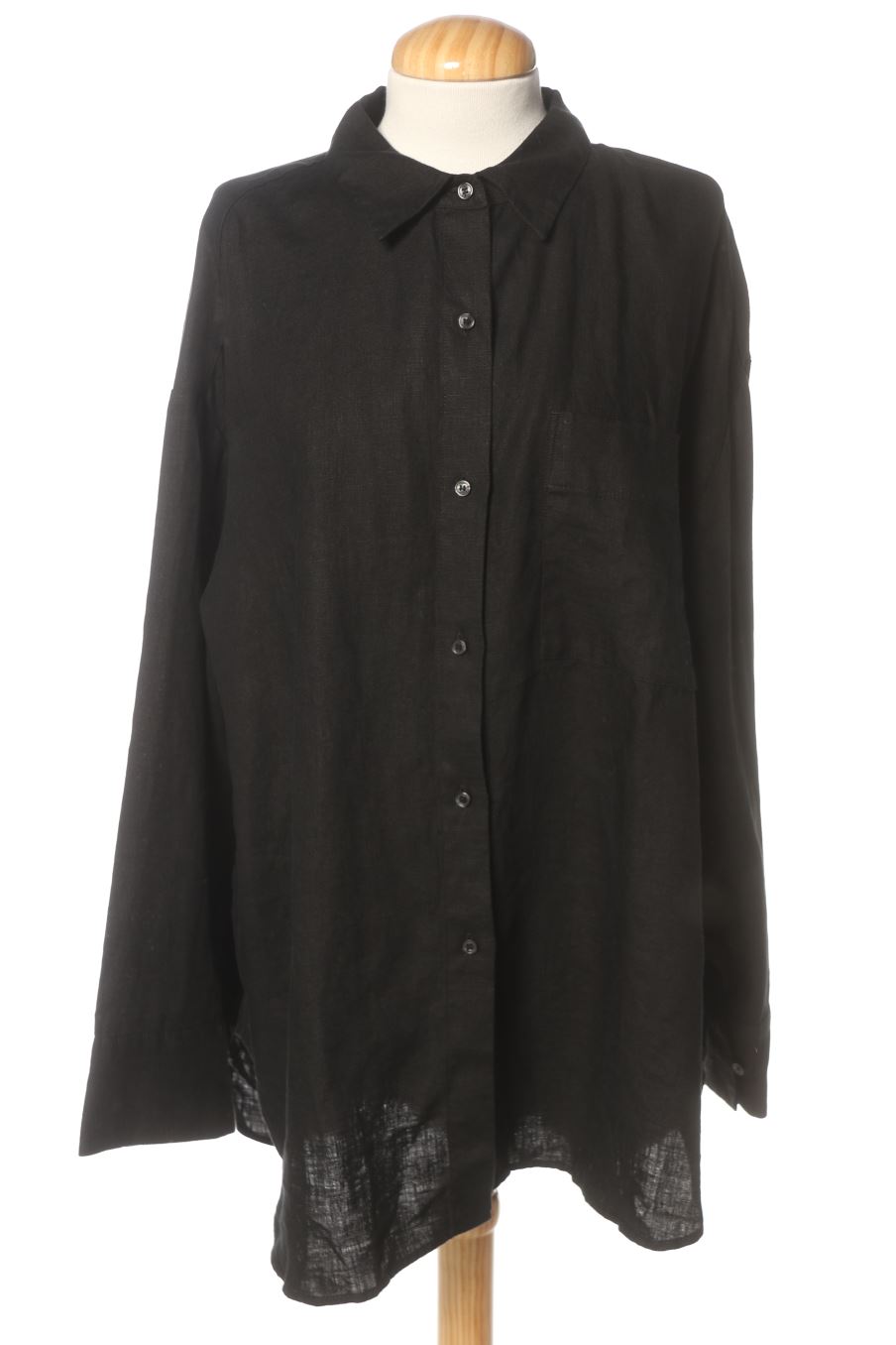 Chemise Tommy Hilfiger de la taille 44, de couleur noir