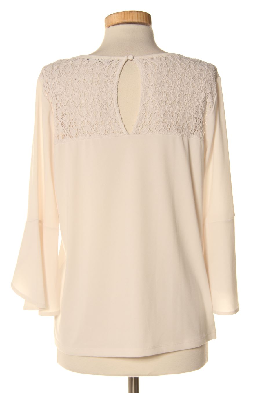 Blouse à manches longues Bréal Collection de la taille M, de couleur blanc