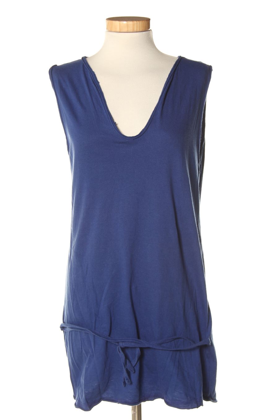 Camiseta sin mangas de Cimarron de la talla M, de color azul