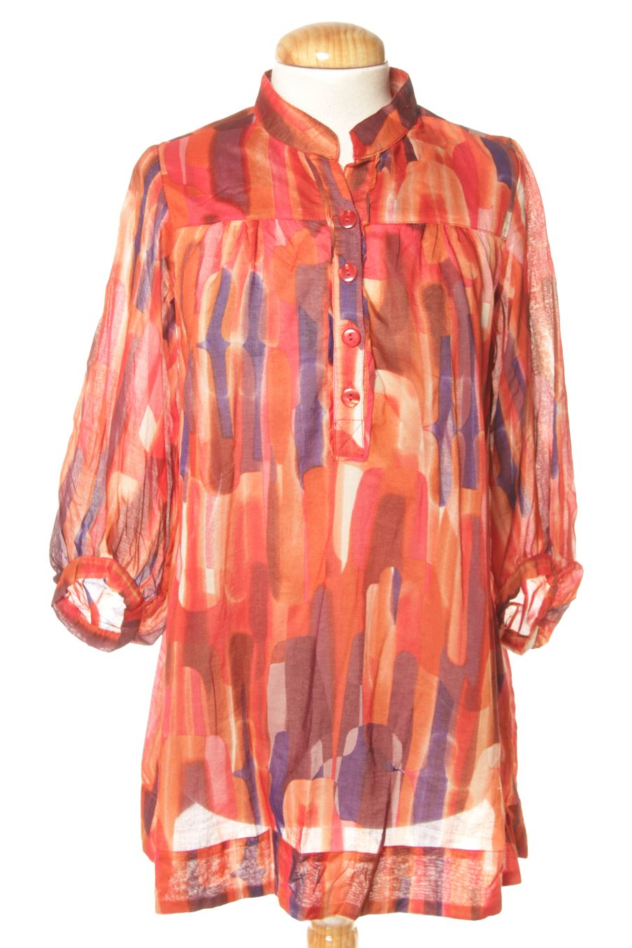 Blusa de manga larga de Trafaluc de la talla S, de color estampado