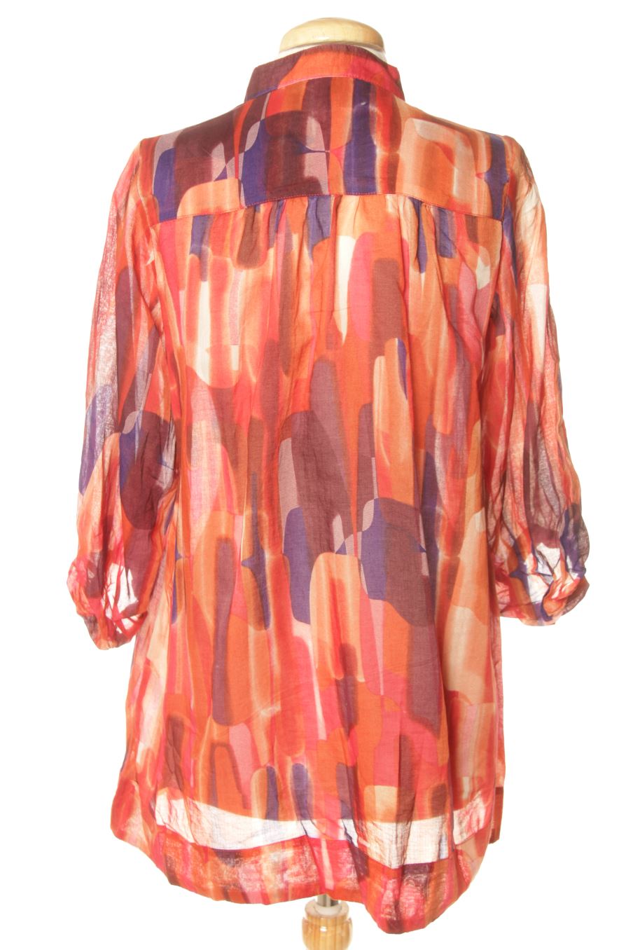 Blusa de manga larga de Trafaluc de la talla S, de color estampado
