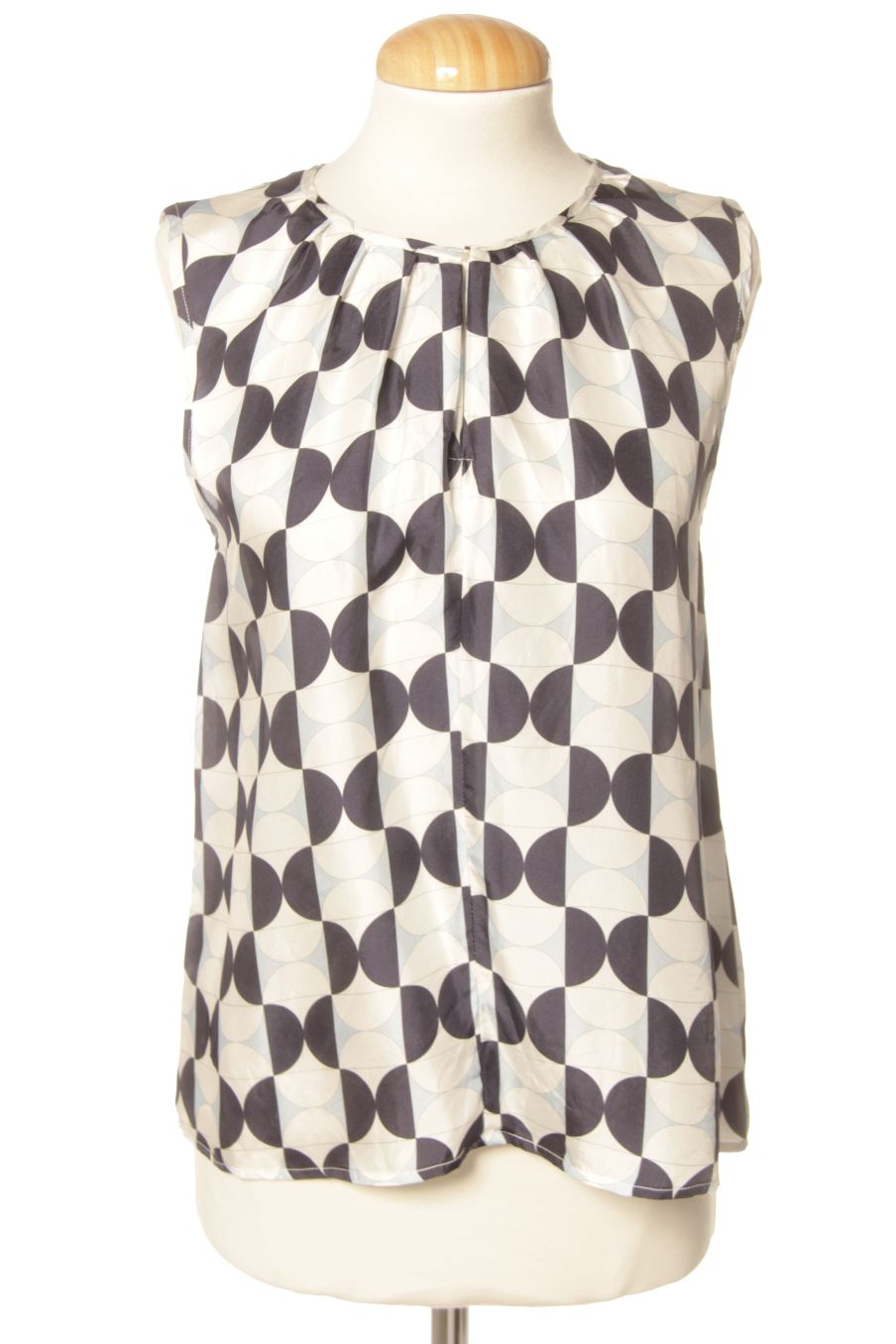Blusa a maniche corte de vilagallo de la talla 36, de color stampato