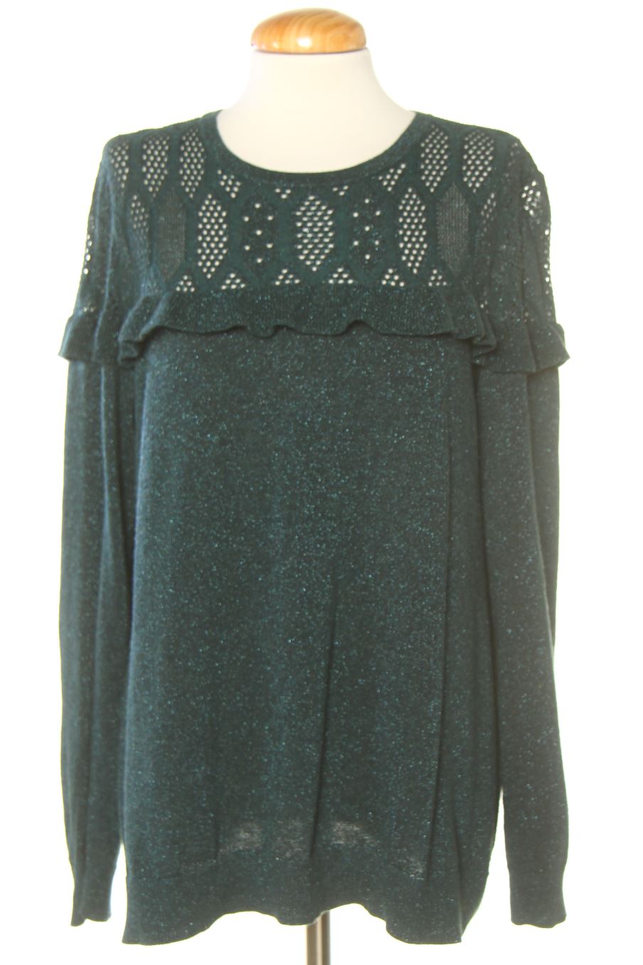 Pull Seen WORN Kept de la taille L, de couleur vert