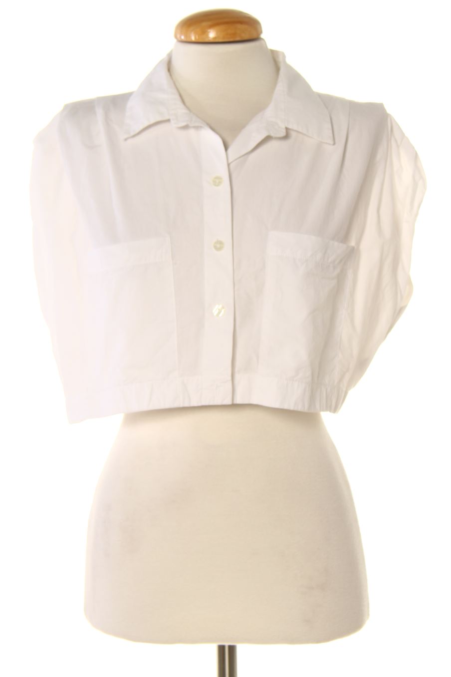 Chemise Zara de la taille XS, de couleur blanc
