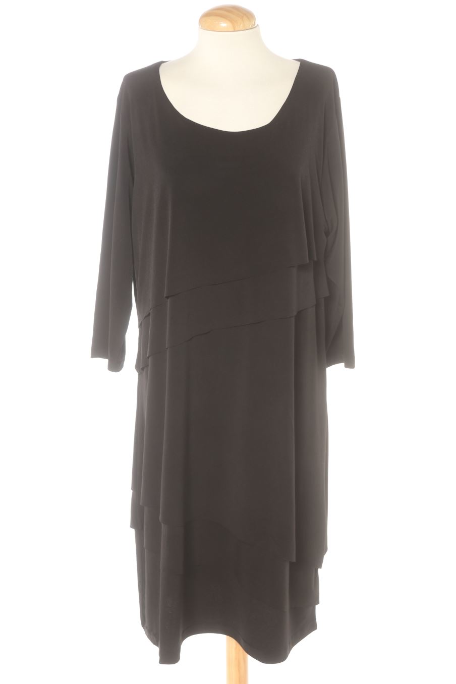 Robe casual Imitz de la taille XL, de couleur noir