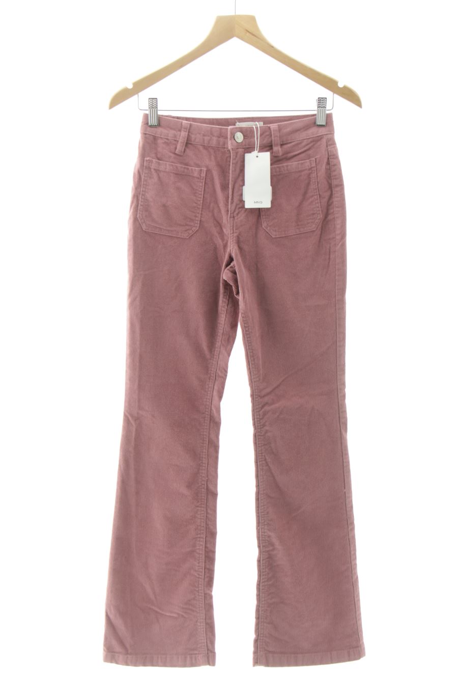 Pantalon Mango de la taille S, de couleur rose