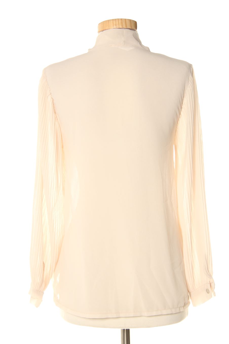 Blusa de manga larga de ameé de la talla Única, de color beige