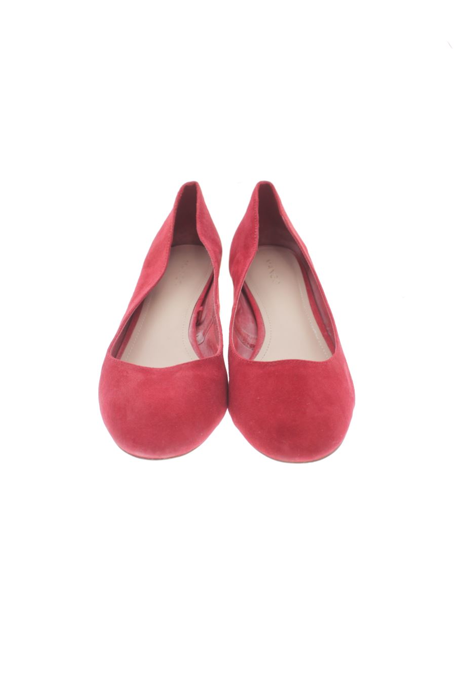 Zapatos de tacon de Mango de la talla 38, de color rojo de