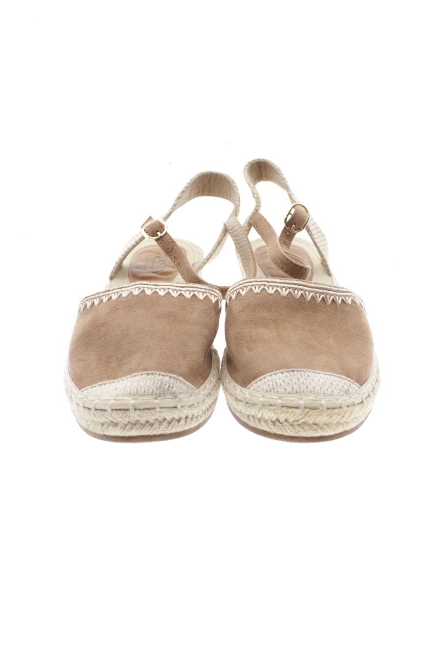 Sandalias planas de PERCENTIL de la talla 38, de color marrón de