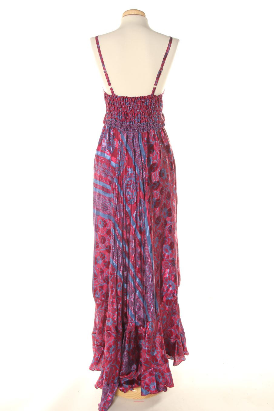 Vestido de PERCENTIL de la talla S, de color estampado de seda