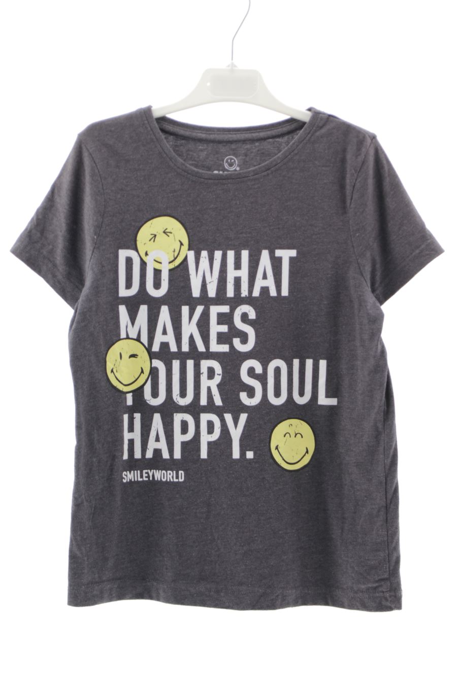 Camiseta de Smiley World de la talla 9 años de segunda mano