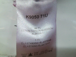 Faldas de Caroll de la talla 42, de color morado