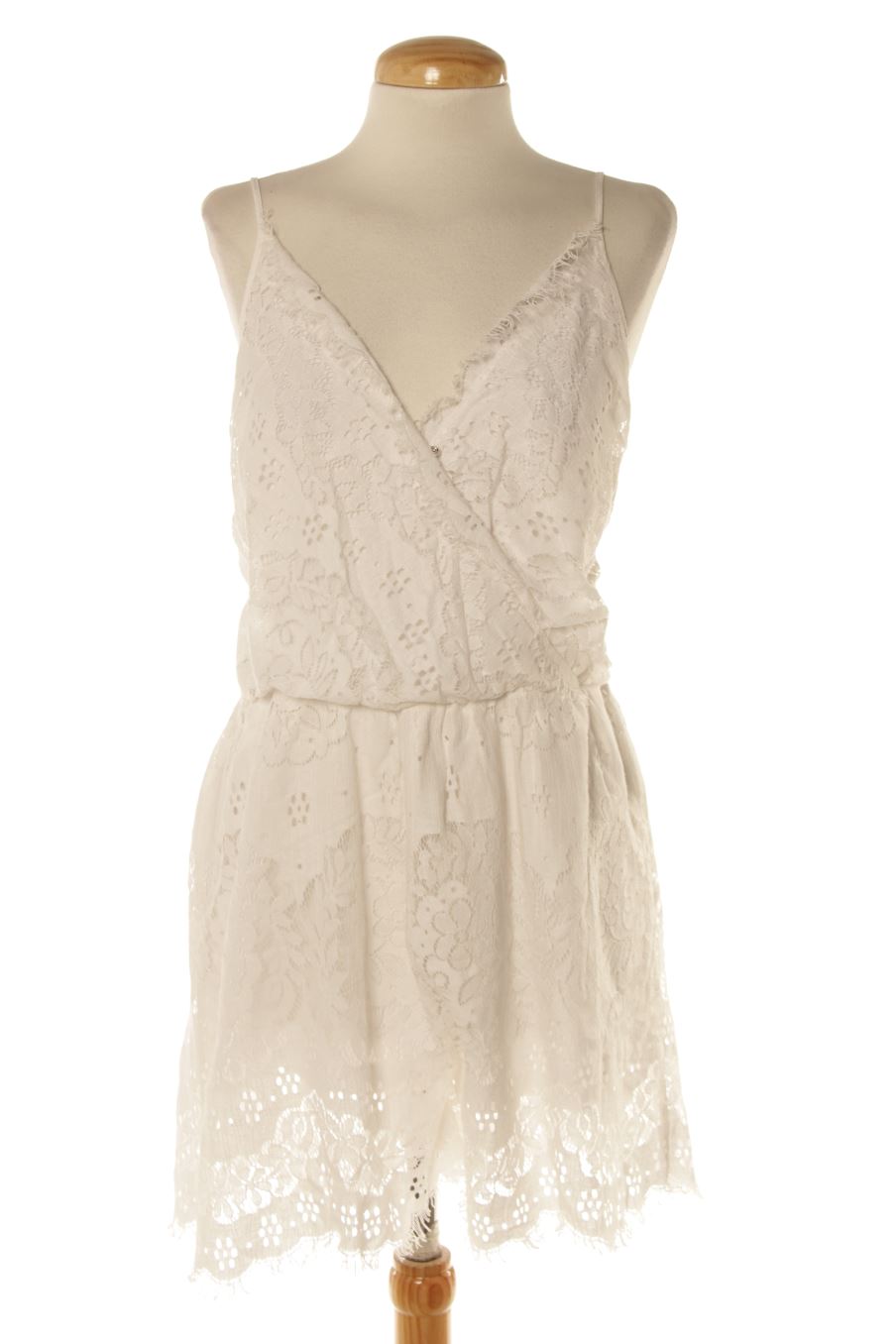 Mono de Molly Bracken de la talla L de color blanco