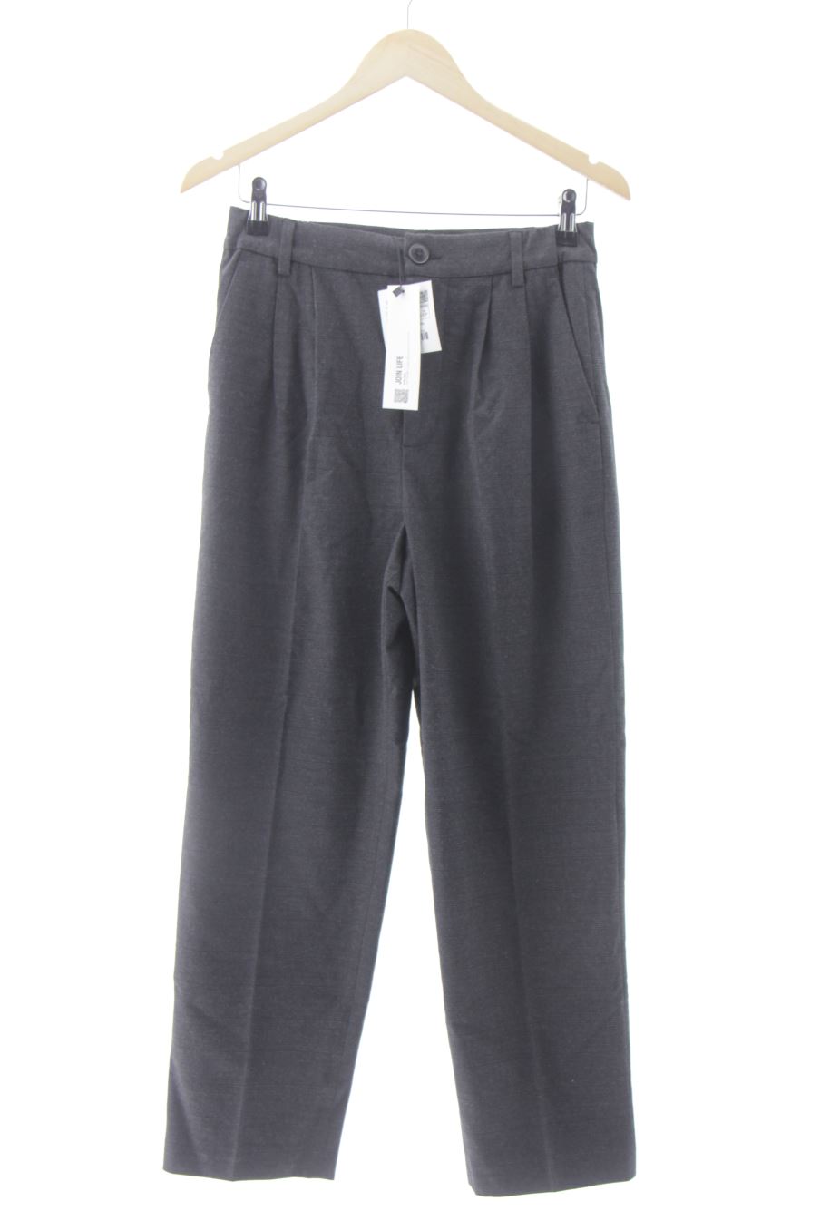 Pantalón de Zara de la talla XS, de color gris