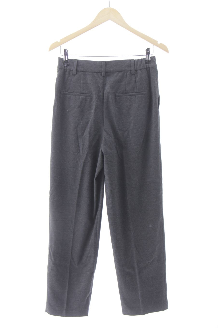 Pantalón de Zara de la talla XS, de color gris