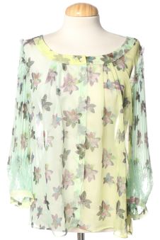 Blusa a maniche lunghe M Galliano