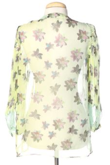 Blusa a maniche lunghe M Galliano