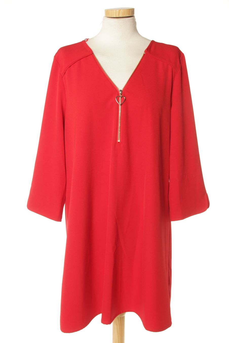 Vestido casual de Elogy de la talla L, de color rojo
