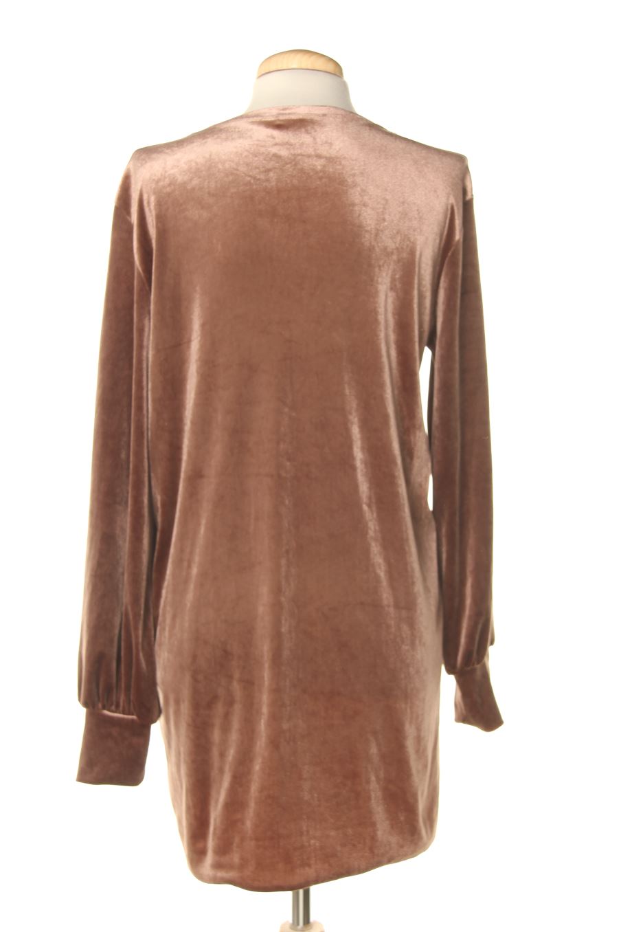 Robe casual Zara de la taille S, de couleur marron
