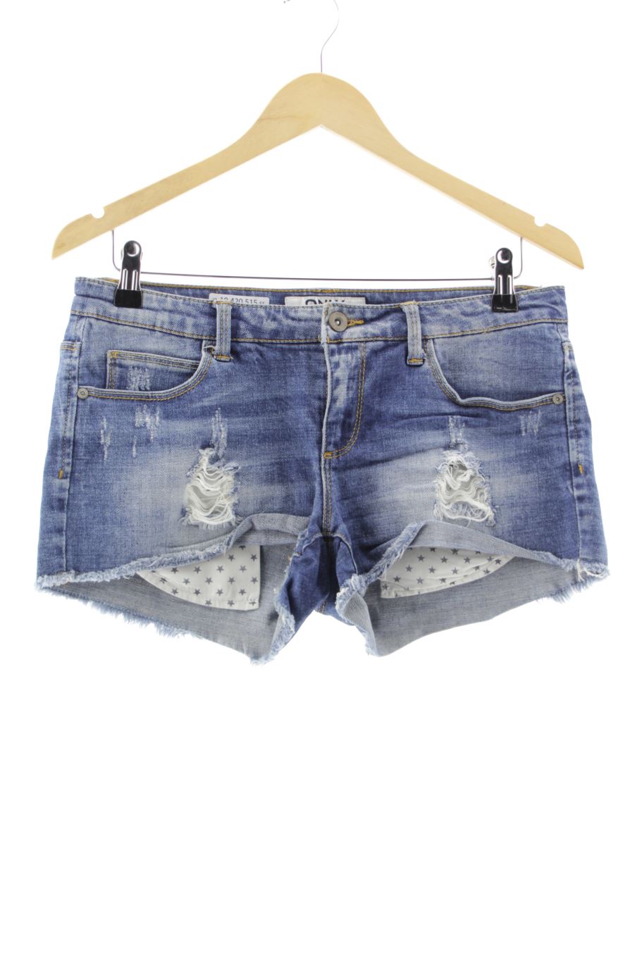 Shorts Only de la taille 40, de couleur bleu de denim