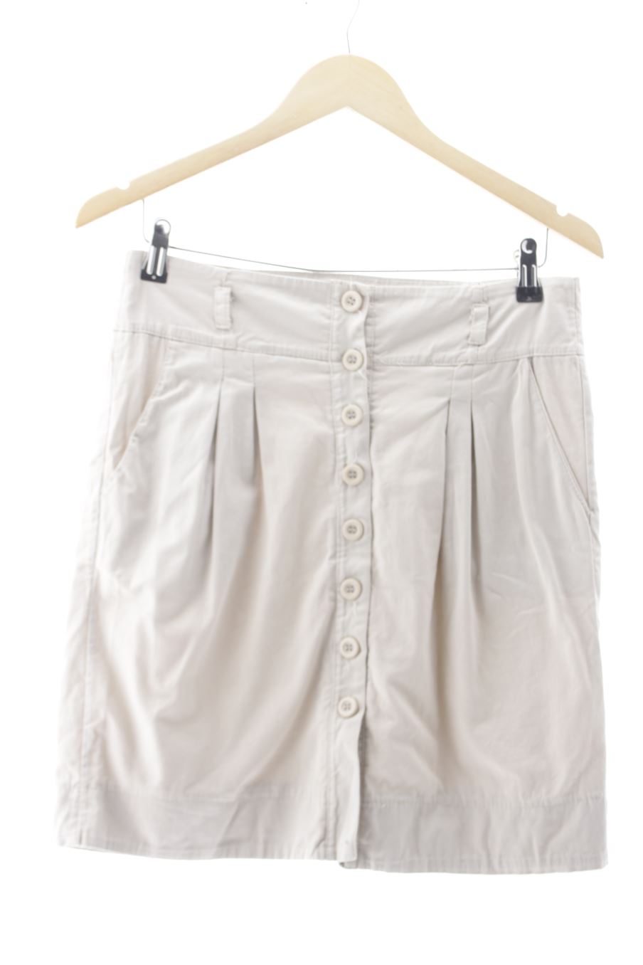 Falda de Made in italy de la talla 40, de color beige