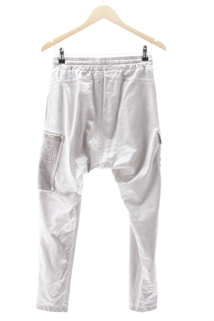 Pantalon Casual Made in italy de la taille XS, de couleur gris
