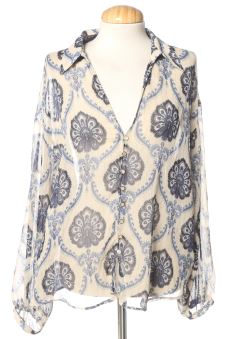 Blouse à manches longues M Zara