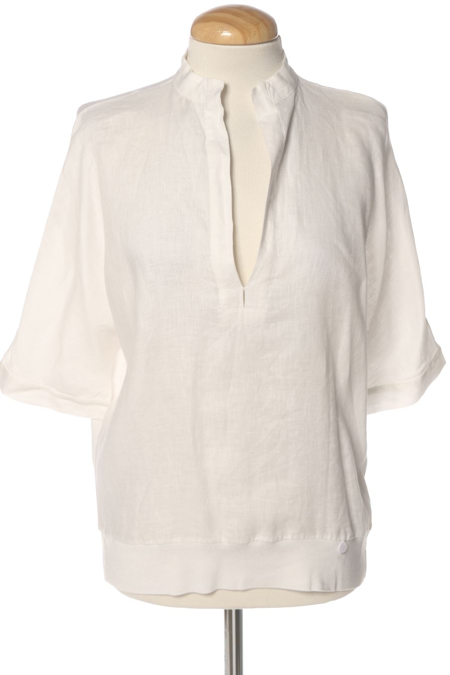 Blouse à manches courtes Adolfo Dominguez de la taille XS, de couleur blanc