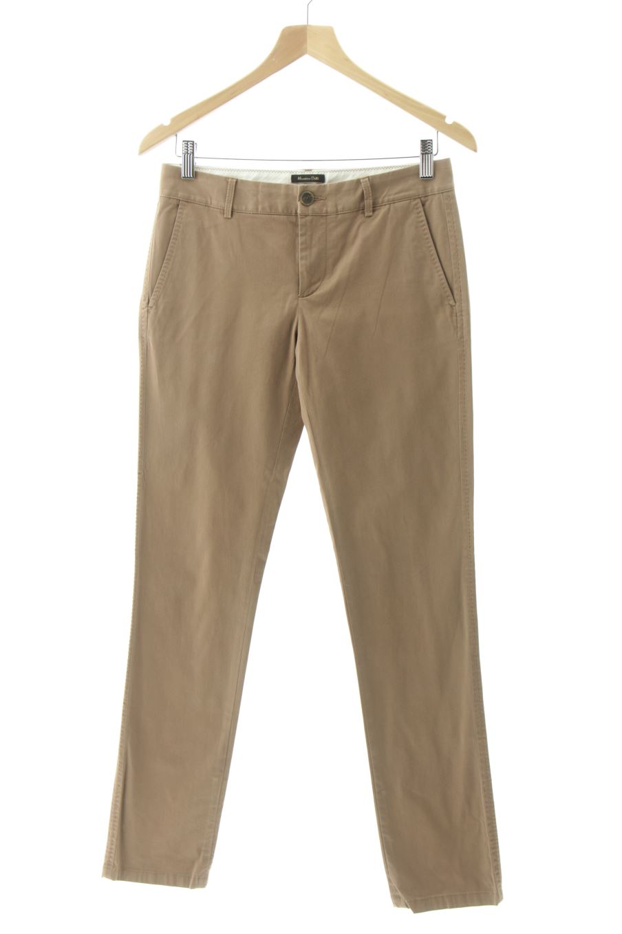 Pantaloni de Massimo Dutti de la talla 36, de color marrone