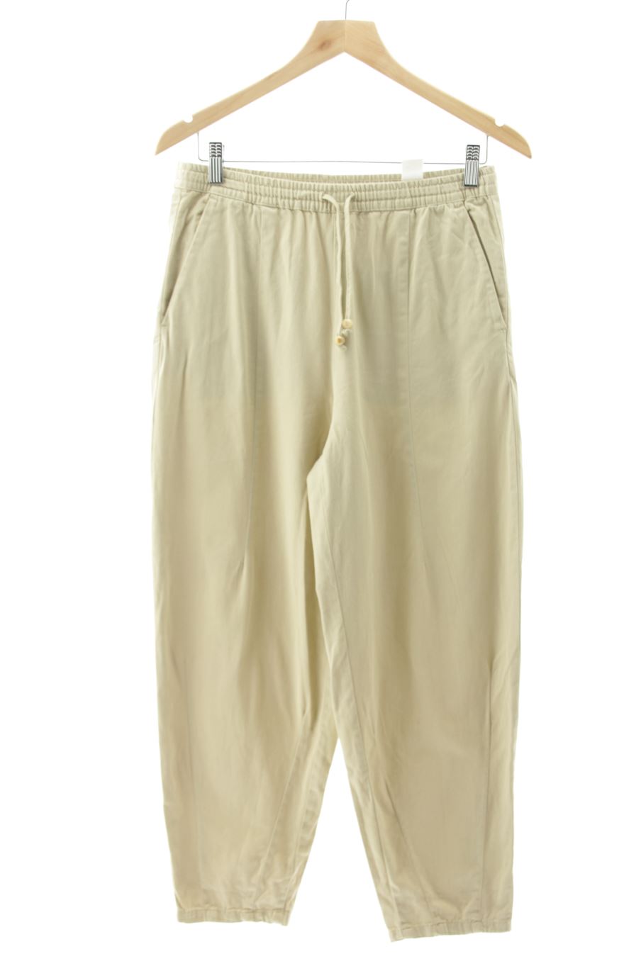Pantalon Casual Zara de la taille XS, de couleur beige