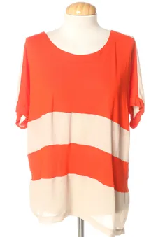 Blusa a maniche corte XL Mango, foto 1 di 2