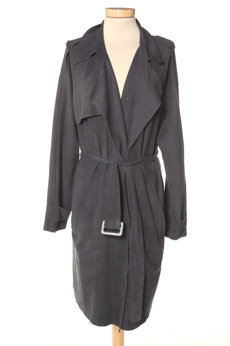 Gabardina de Ichi de la talla S, de color azul marino