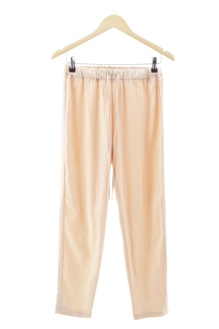 Pantalon Casual Voyelles de la taille S, de couleur beige
