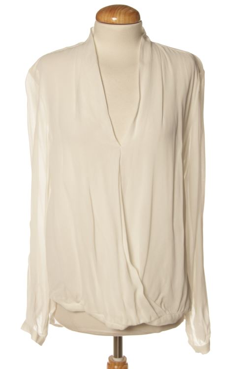 Blusa a maniche lunghe