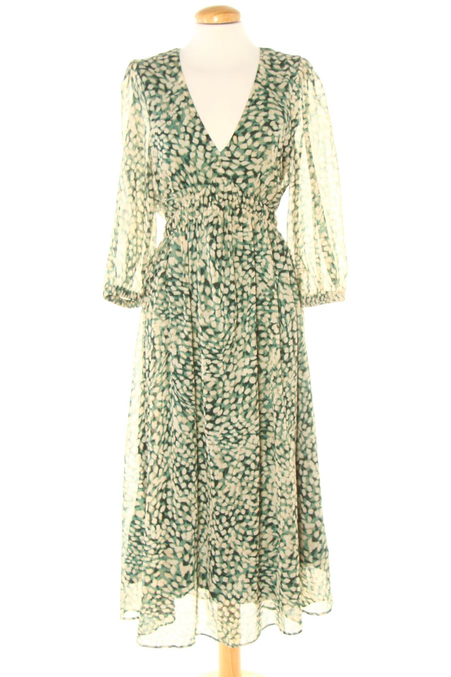 Robe casual Naf Naf de la taille 38, de couleur imprimés