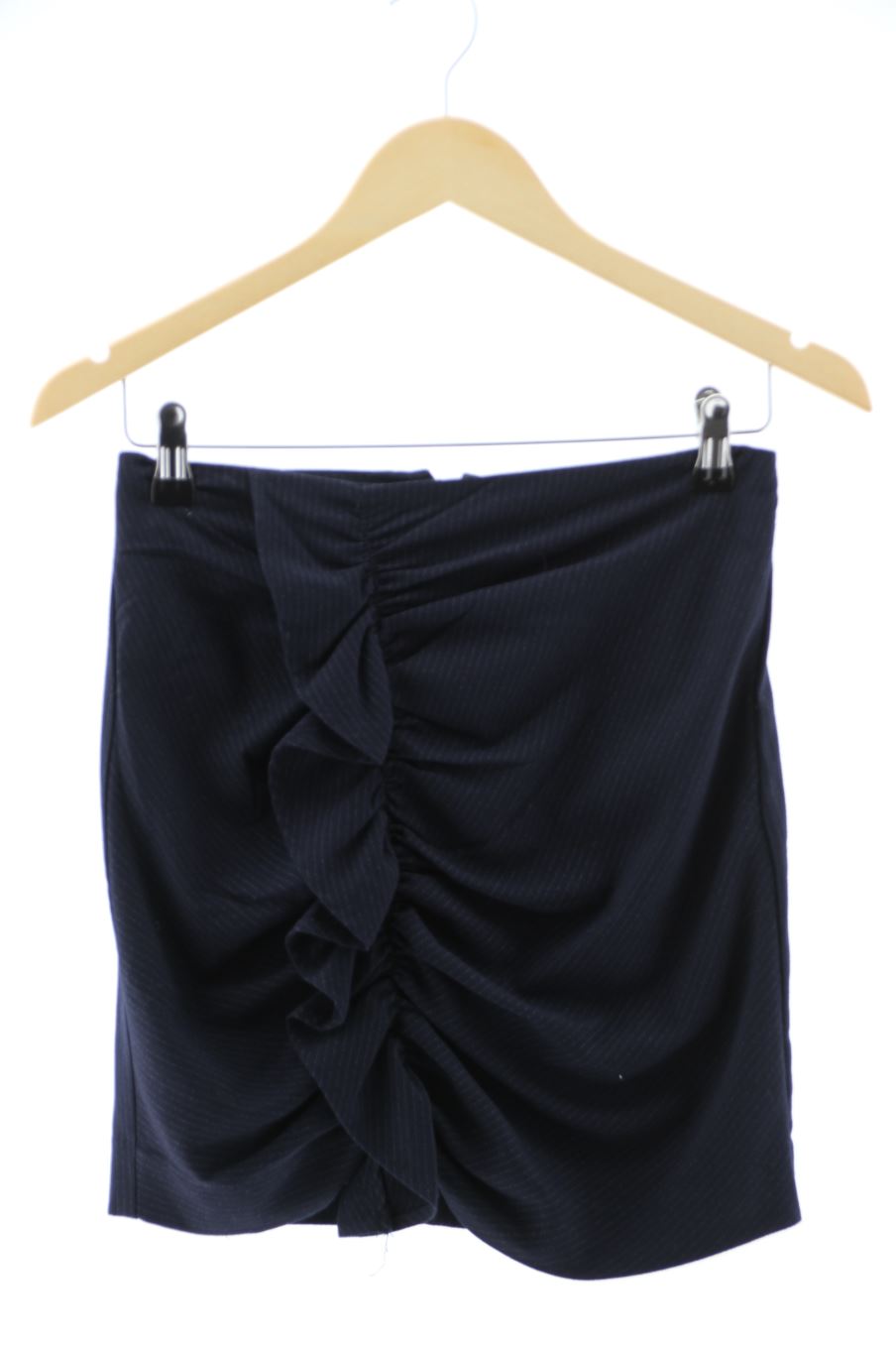 Aufwändiger Rock von Mango Größe 34, Farbe Marineblau, für