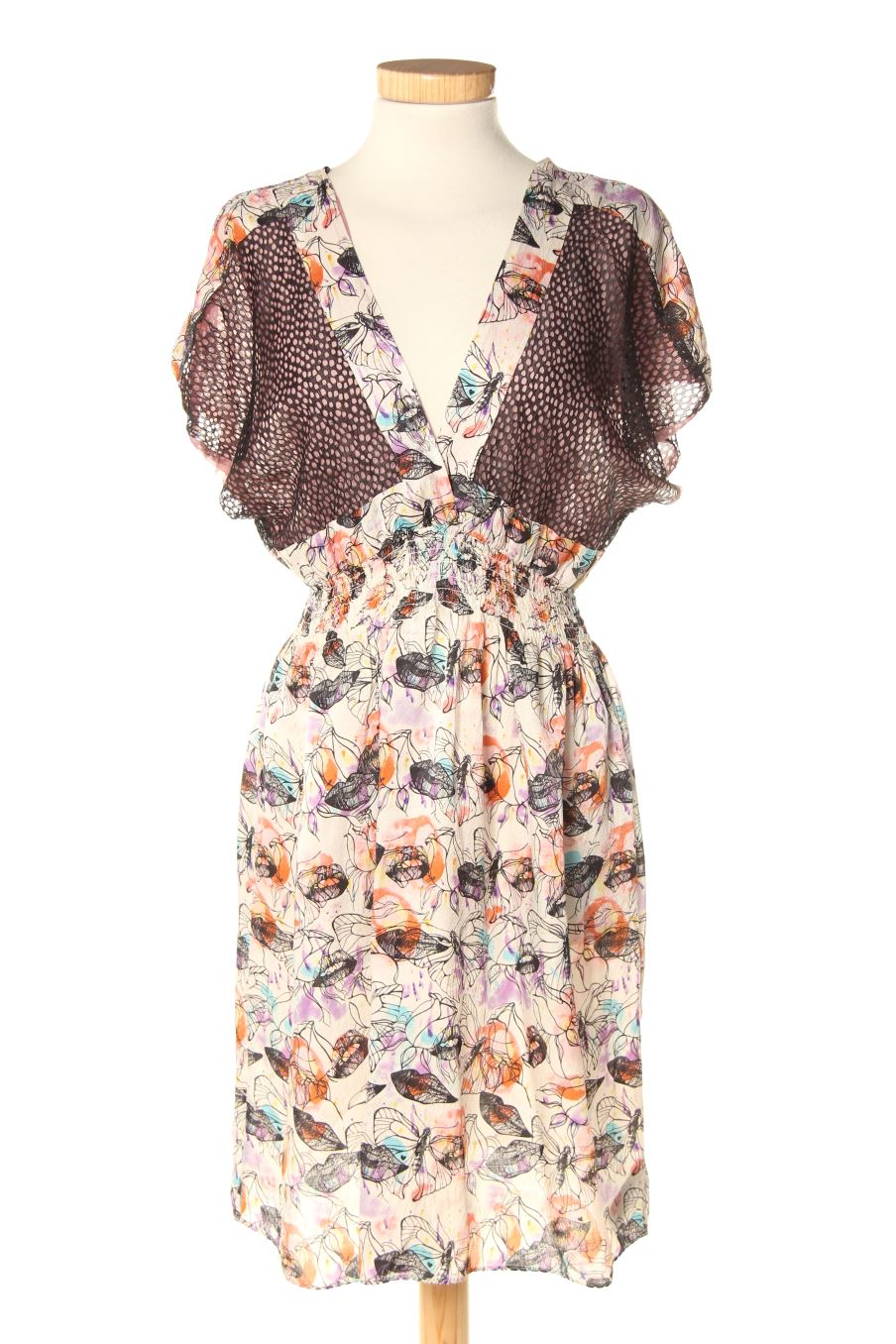 Einfaches Kleid von Custo Barcelona Größe S, Farbe Aufdruck, für